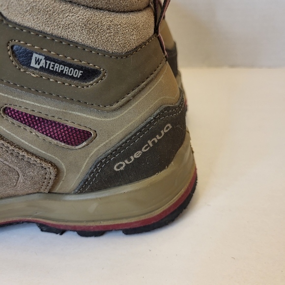 Quechua Decathlon waterproof hiking boots Size 39 - Picture 5 of 6